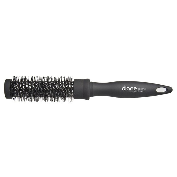 Diane Thermal Round Charcoal Brush, 1.5 Inch