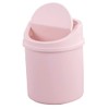 Fiazony bote de basura de encimera con tapa, mini bote