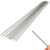 LTKJ 10Pcs Grade 5 Titanium Round Bar Ti Metal Rod