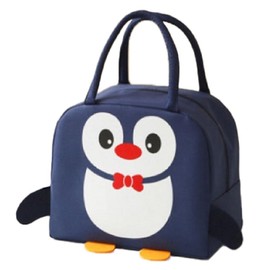 Animal Characters Casserole Carrier Bags Dish Lunch Bag Hot & Cold Bag Potluck Travel Parties Picnic Beach Cookouts Food (Navy blue)