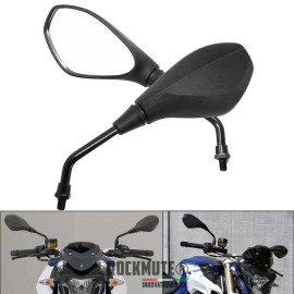 RockMute For XSR900 XSR700 MT09 MT07 MT10 Wide Angle Rear View Mirror Retro Street Sport