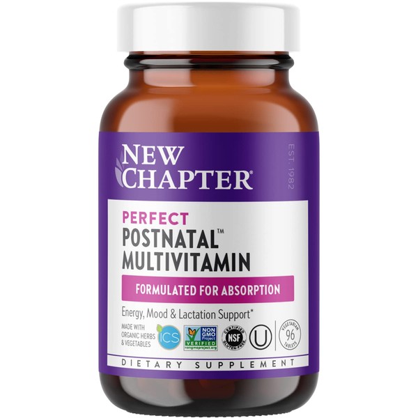New Chapter, Perfect Postnatal, 96 Tablets