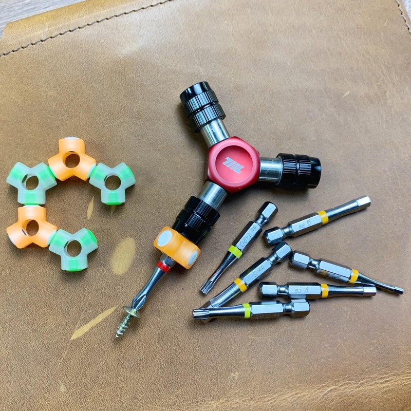 711L EDC Y Driver I Three Way 1/4" Hex Bit