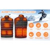 Laijar Heated Vest for Men Women,Heated Vest with 16000mAh Battery