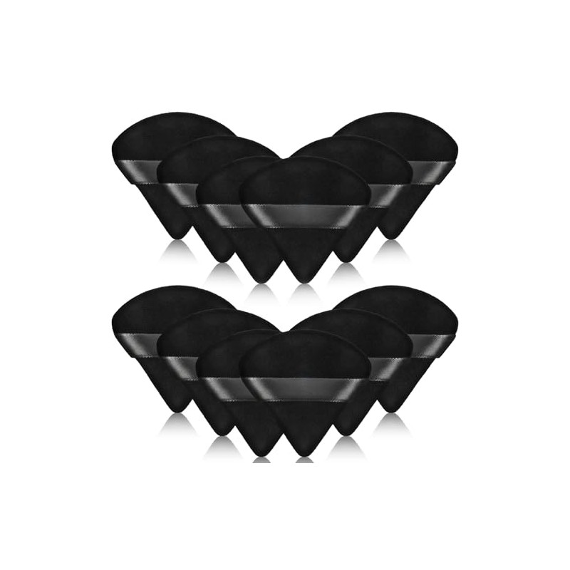Maitys 12 Pieces Powder Puff Triangle Face Makeup Cosmetic for
