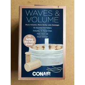 Conair Travel 10 Assorted Hot Roller Set V35761