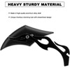 Universal Motorcycle Mirrors Black Diamond Blue Lens | Replacement for
