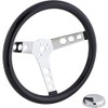 Speedway Classic 13 Inch Black Steering Wheel | Smooth Cushion