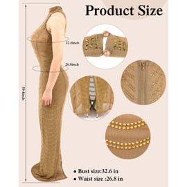 Jeere 6 Pcs Maternity Dress Rhinestone Night Dress African National Jewelry Egypt Bracelet Earrings Mary Crown Headpiece(XL)