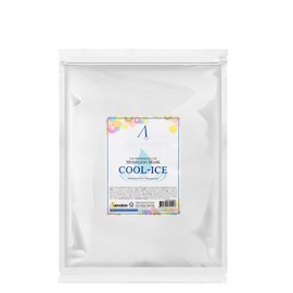 jNE Anskin Original Modeling Mask Powder Pack | Korean Skincare Face Pack for Calming Irritated Skin, Deep Hydration & Pore-Cleansing Care (35.27oz / 1kg, Cool Ice)