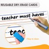 OFFSLIN Daily Schedule Pocket Chart, 13+1 Pockets Visual Classroom Schedule