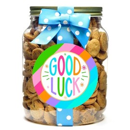 Nam's Bits Chocolate Chip Cookies - Good Luck Half Gallon Jar - BSGL