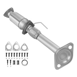 [Rear]FortunaFlow Catalytic Converter Compatible with Honda Accord 2008 2009 2010 2011 2012,Acura TSX Flex Pipe 2009 2010 2011 2012 2013,2.4L[EPA Compliant+standard]