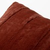 Paoletti Empress Square Cushion Cover, Rust