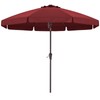 ABCCANOPY 10ft Scalloped Patio Umbrella, Outdoor Table Umbrella with Tilt