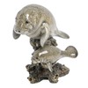 Lipco Manatee and Calf Figurine, Polyresin, 6.5-inches Height, Home Decor