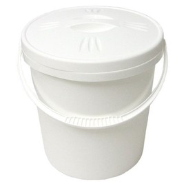 Junior Joy Nappy Pail with Lid (White) - 6192WH