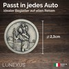 LUNEXUS Christopher Car Magnet Diameter 2.3 cm - Saint Christopher
