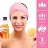 Whaline Diadema facial de spa para maquillaje, diadema de tela