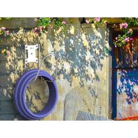 JBscoop Large Stainless Steel Hose Holder, Heavy Duty Hose Hanger (1)