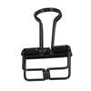 80Pcs Hollow Binder Clips 0.7in Sturdy Metal Hollow Out Strong