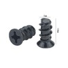 Computer Cooling Fan Mount Screws,Computer Case Fan Screws,Cross Screw (Black,50Pcs)