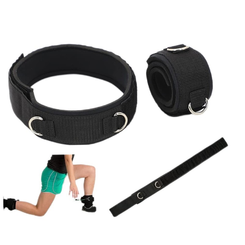 Thigh Strap Soft Ankle Straps for Cable Machines Neoprene Padded