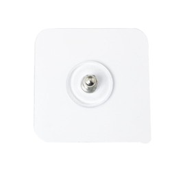 JJHXSM 20PCS Wall Hook Screwless Sticker for Mounting Wall Shelve 2 in 1 Reusable Sticky Hook Heavy Duty Waterproof Rust and Oil Resistant Hook 8MM Suitable for Kitchen and Bathroom and Office