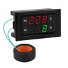DROK Volt Amp Meter, AC 500V 500A Digital Voltmeter Ammeter