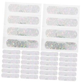 KICHOUSE 50pcs Glitter Boys and Girls Bandages for Ages Funny Protective Covers