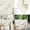Filumi Tablecloth 110 x 140 cm Cream Washable for Indoor