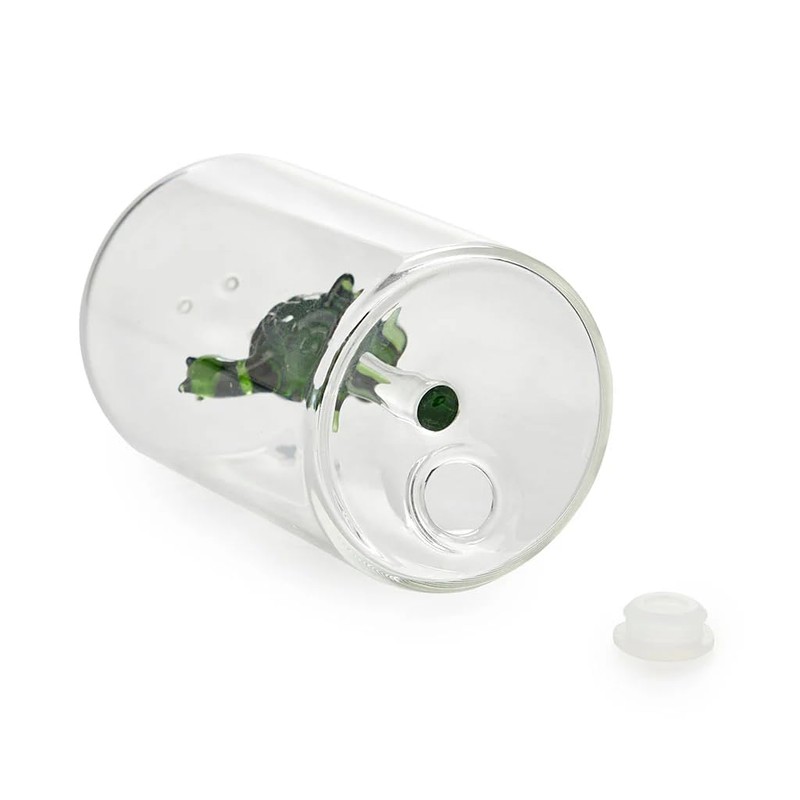 balvi Salt Shaker Turtle Colour Green in the Shape of