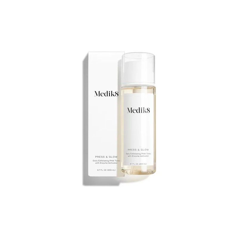 Empaque Dañado Press Glow Medik8 200 Ml Tónico Diario