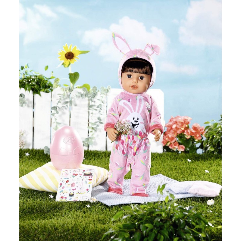 Zapf Creation 830307 Baby Born Easter Egg with Easter Suit,