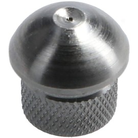 McFilter Pipe Cleaning Nozzle for Pressure Washer, Rigid Inlet 1/8 Inch IG, 3+1 x 0.8 mm - 050, Stainless Steel