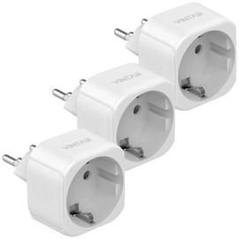 VINTAR 3 PC Germany to Switzerland Travel Adapter, Swiss Socket Adapter, EU to Switzerland Travel Adapter for Switzerland, Maldives, Rwanda, Liechtenstein Travel Adapter Type J