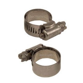 hpcouplers High Performance Silicone Heater Hose Clamps - 5/8" ID x 2pc Blue
