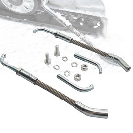 JZAHYUK Snowmobile Ice Scratchers Kit Compatible with Reverse and Non-Reverse Gear Equipped Snowmobiles Equipped Snowmobiles Track Heights 2-1/2" 2Pcs