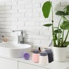 sourcing map Foaming Soap Dispenser 400ml/13.5oz Beige Ceramic Foaming Soap