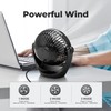 OCOOPA USB Fan, USB Desk Fan Table Fan with Strong