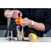 Fackelmann Miscelatore Shaker in Acciaio Inossidabile, Argento, Capacità 400ml