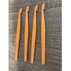 Citrus peeler orange color set of 4