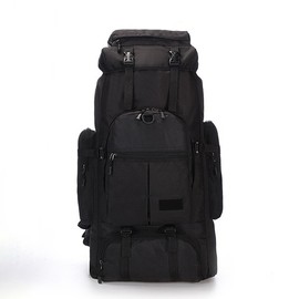 Health trekking travel 3 colors men's large capacity pocket backpack BS-19 Gray/FREE 2ea