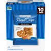 Snack Factory Pretzel Crisps, Original, 1 Oz Snack Bags, 10