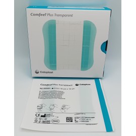 Hydrocolloid Transparent Wound Dressings 10cm x 10cm - Box of 10