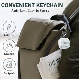 SKPY - Funda de protección duradera compatible con JBL Tune Flex, 3D garras de gato a prueba de golpes con llavero para niños, niñas, mujeres y hombres