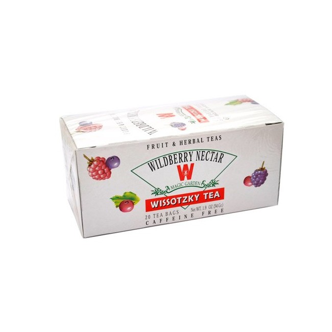 Wissotzky Wildberry Nectar, 20 tb, Net Wt. 1.9 oz