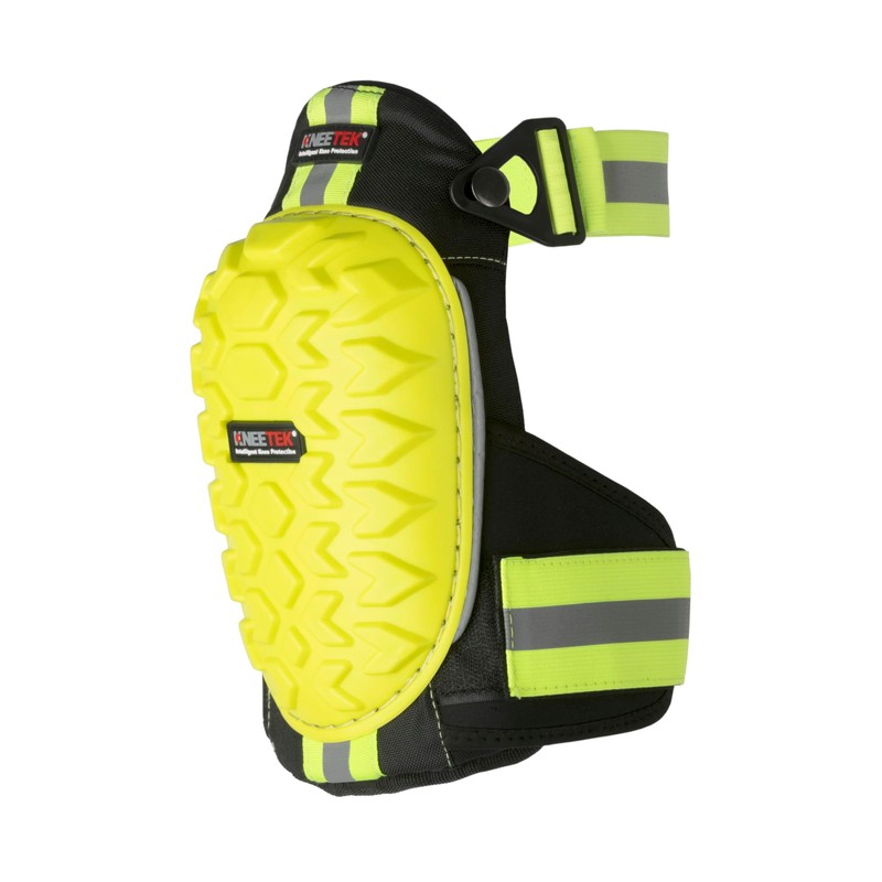 Kneetek HiVis Knee Pads, 230 g, Non-Slip, Specially Profiled Knee