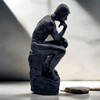 SHTWX Resin The Thinker Thinking Man Statue Sculpture Frgurine Gift