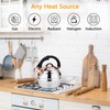 Tea Kettle for Stove Top Whistling Teapot, 3.2Q Tea Pot